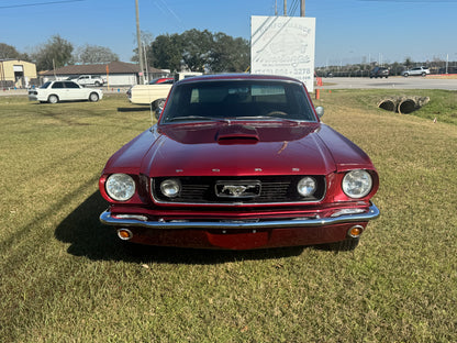 1966 Mustang Cherry Red Coupe