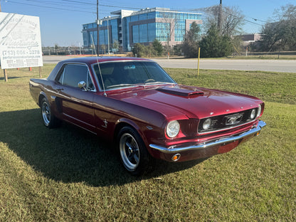 1966 Mustang Cherry Red Coupe