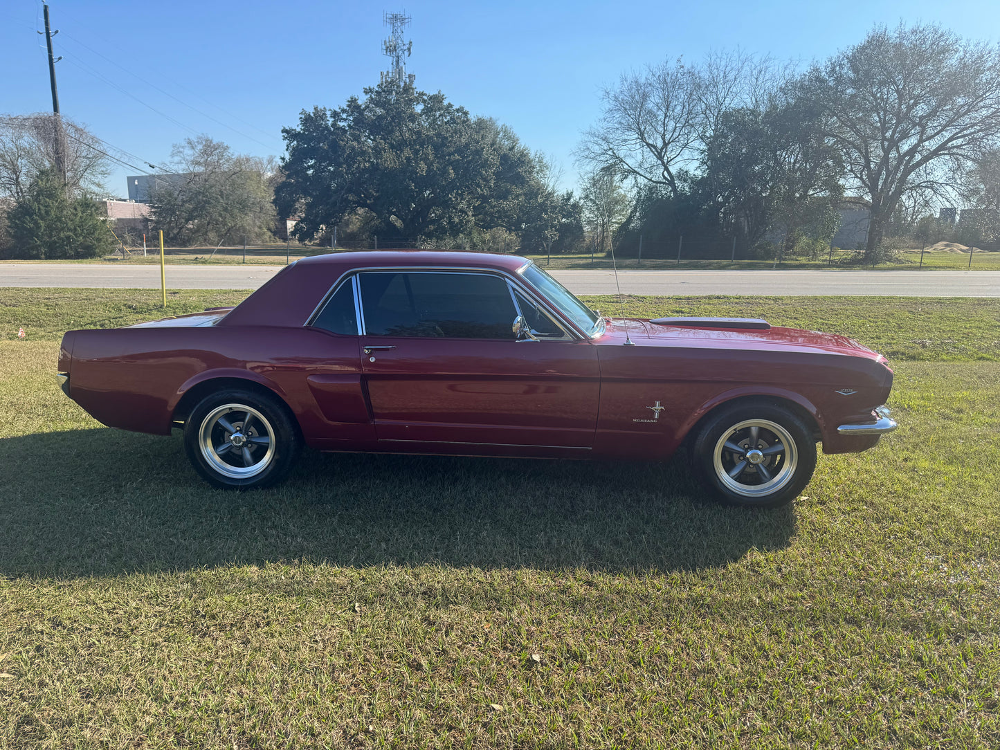 1966 Mustang Cherry Red Coupe