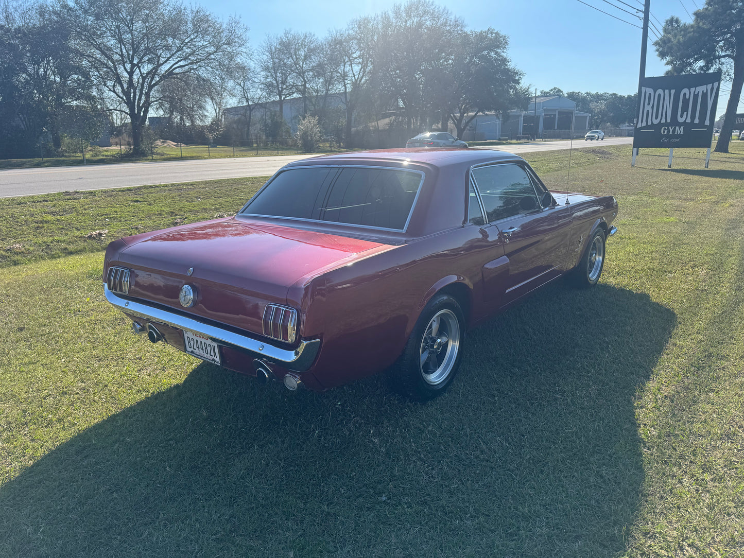 1966 Mustang Cherry Red Coupe