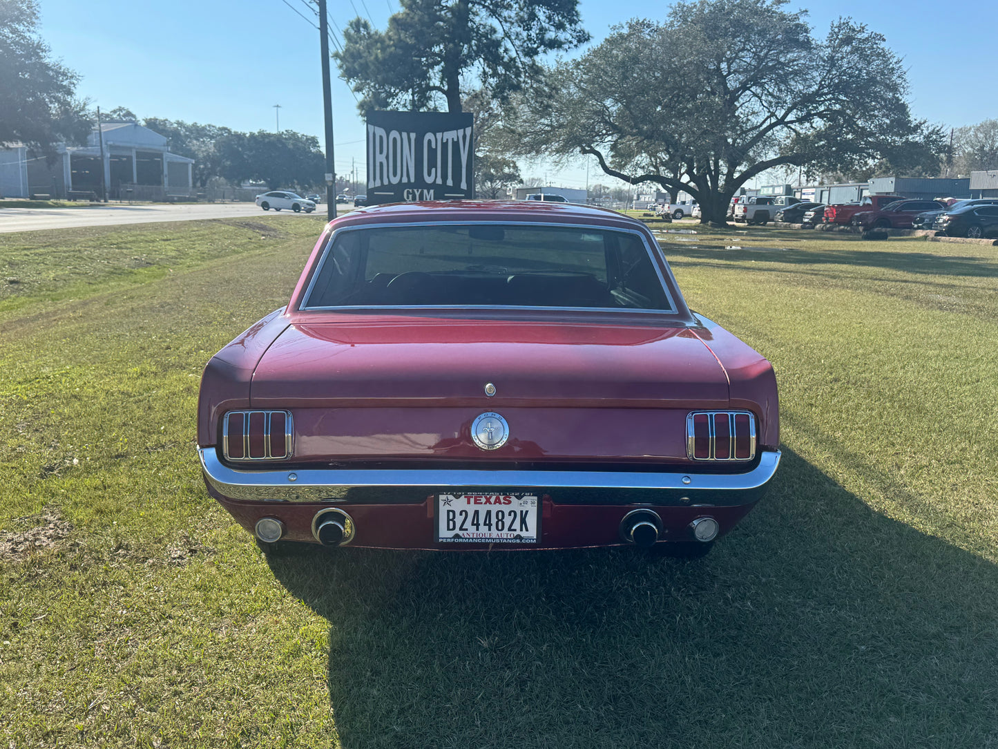 1966 Mustang Cherry Red Coupe