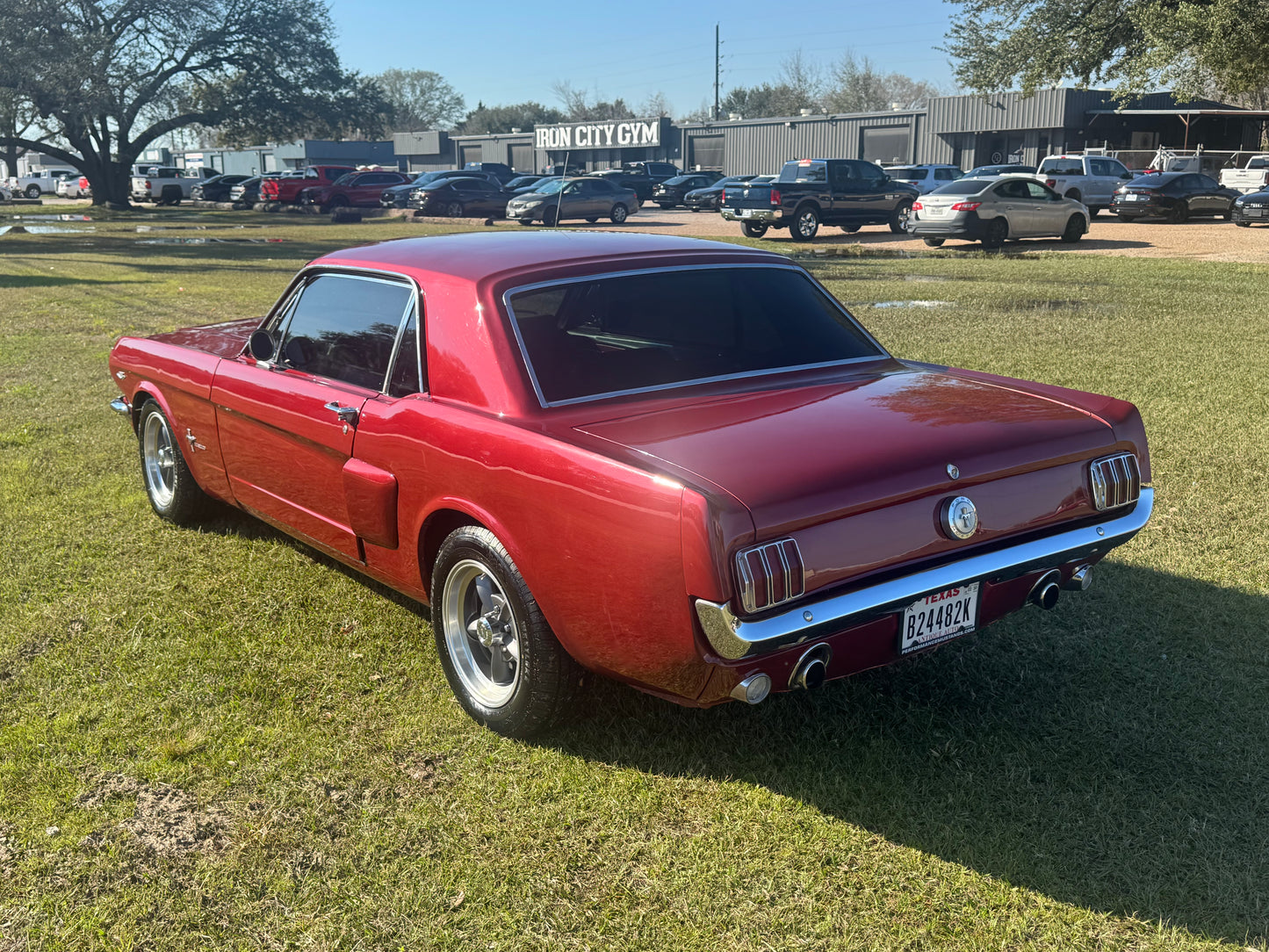 1966 Mustang Cherry Red Coupe