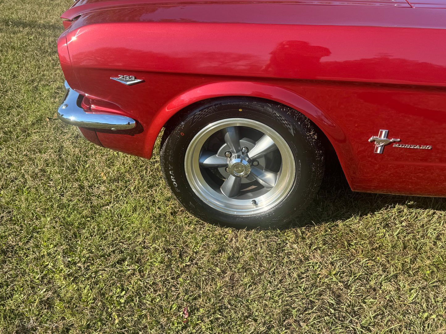 1966 Mustang Cherry Red Coupe