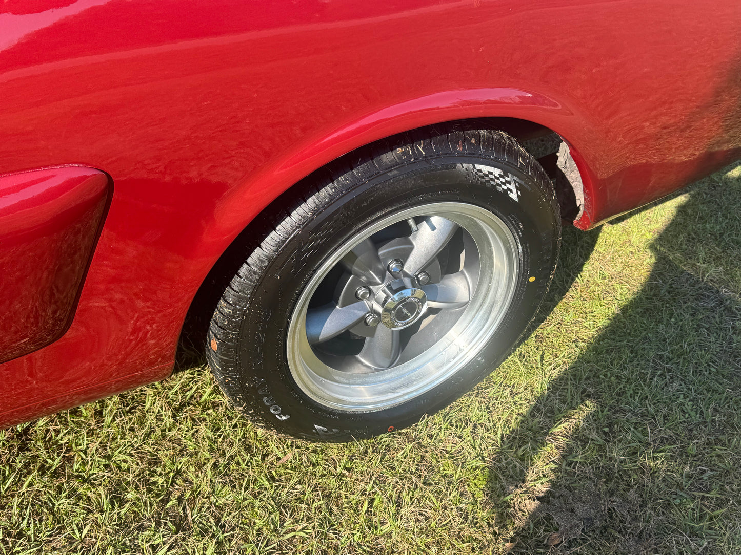 1966 Mustang Cherry Red Coupe