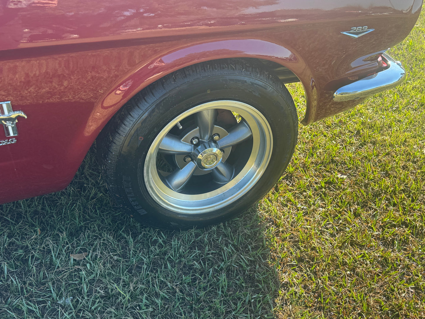 1966 Mustang Cherry Red Coupe