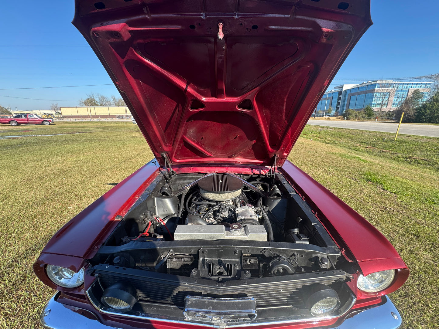 1966 Mustang Cherry Red Coupe