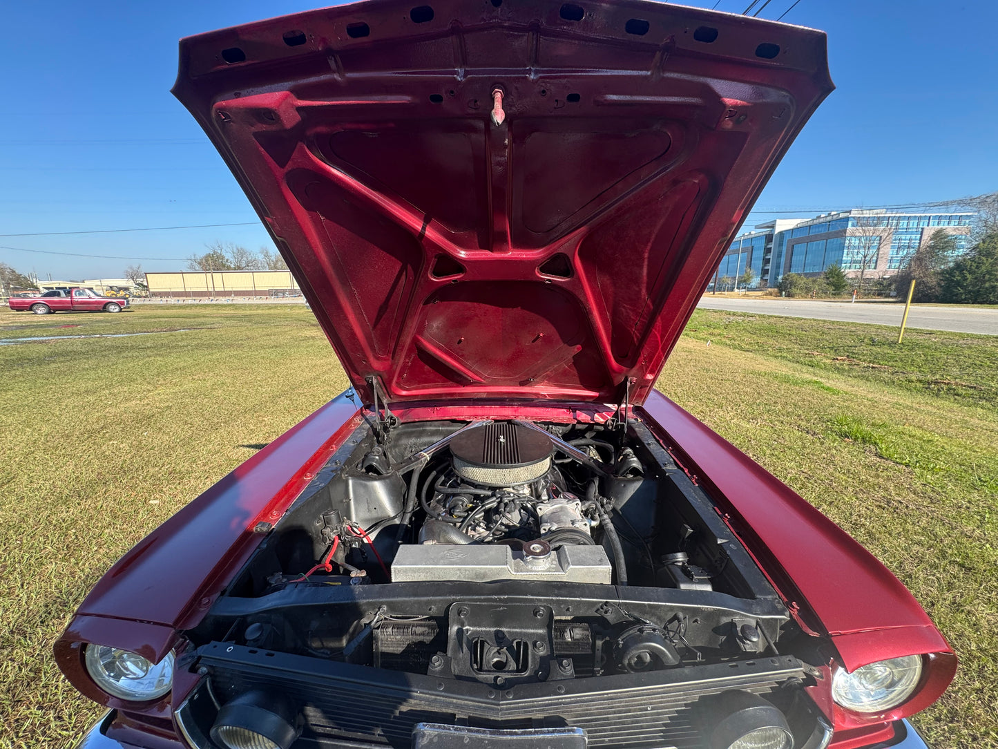 1966 Mustang Cherry Red Coupe