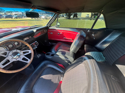 1966 Mustang Cherry Red Coupe
