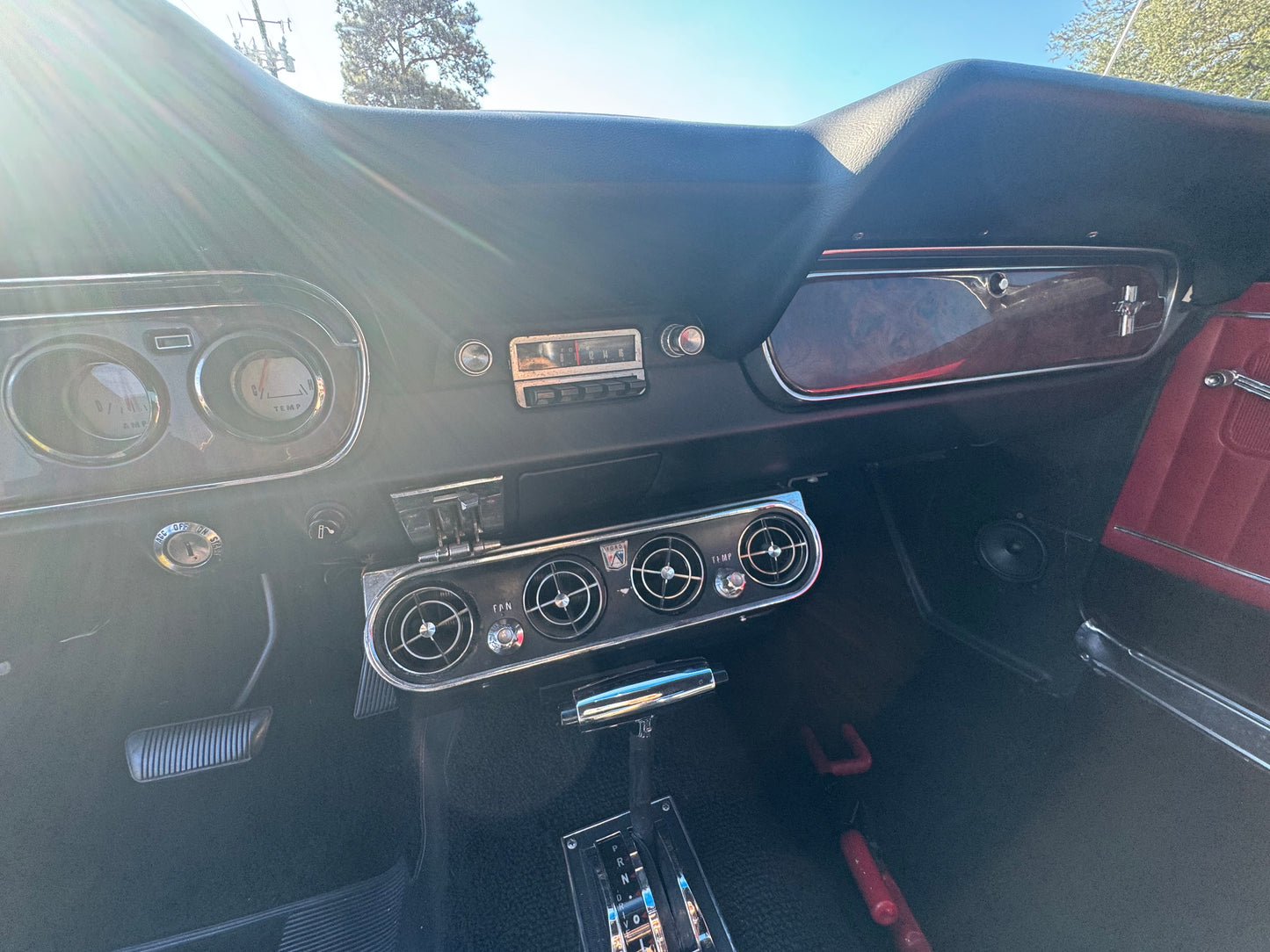 1966 Mustang Cherry Red Coupe