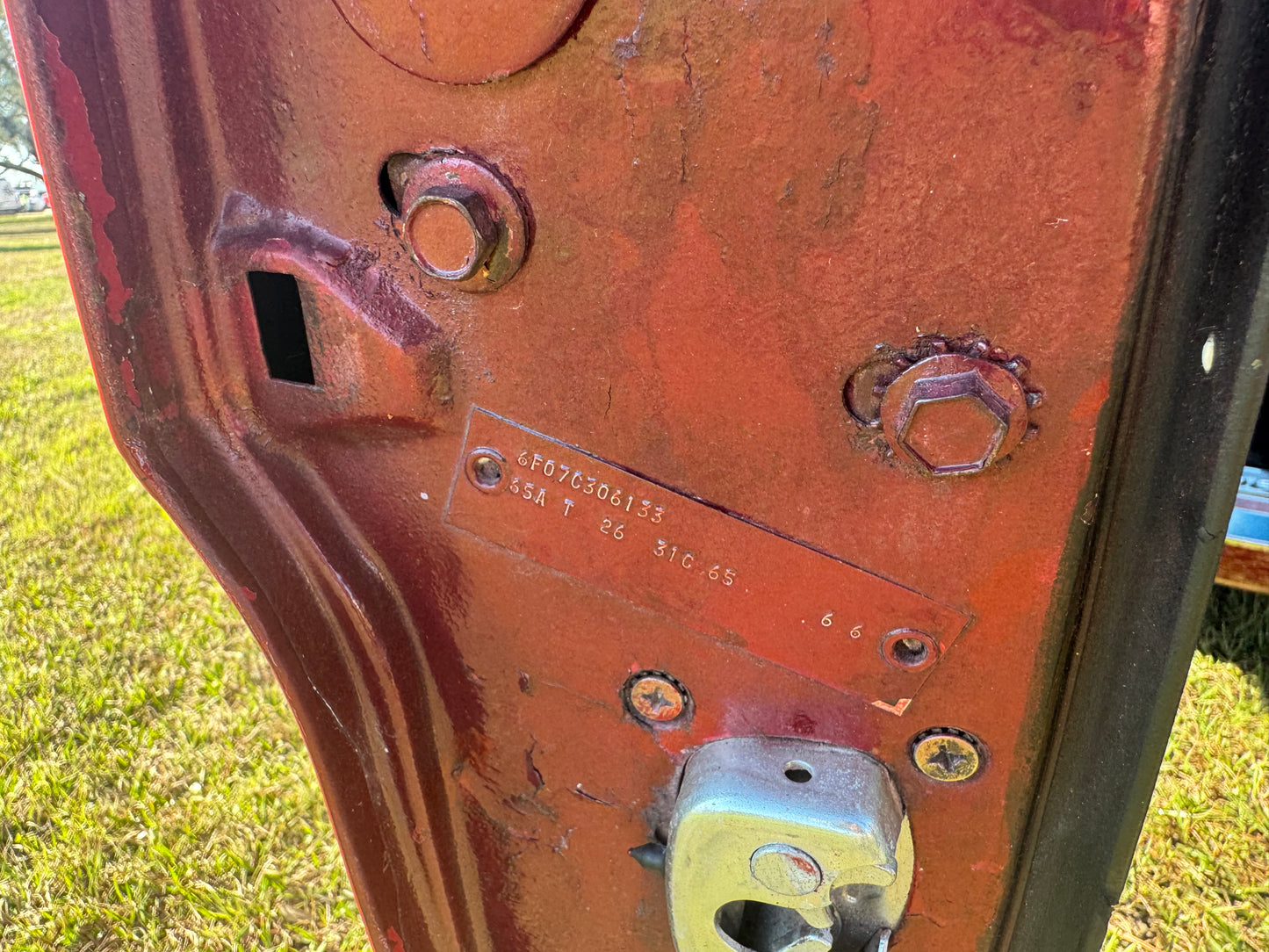 1966 Mustang Cherry Red Coupe