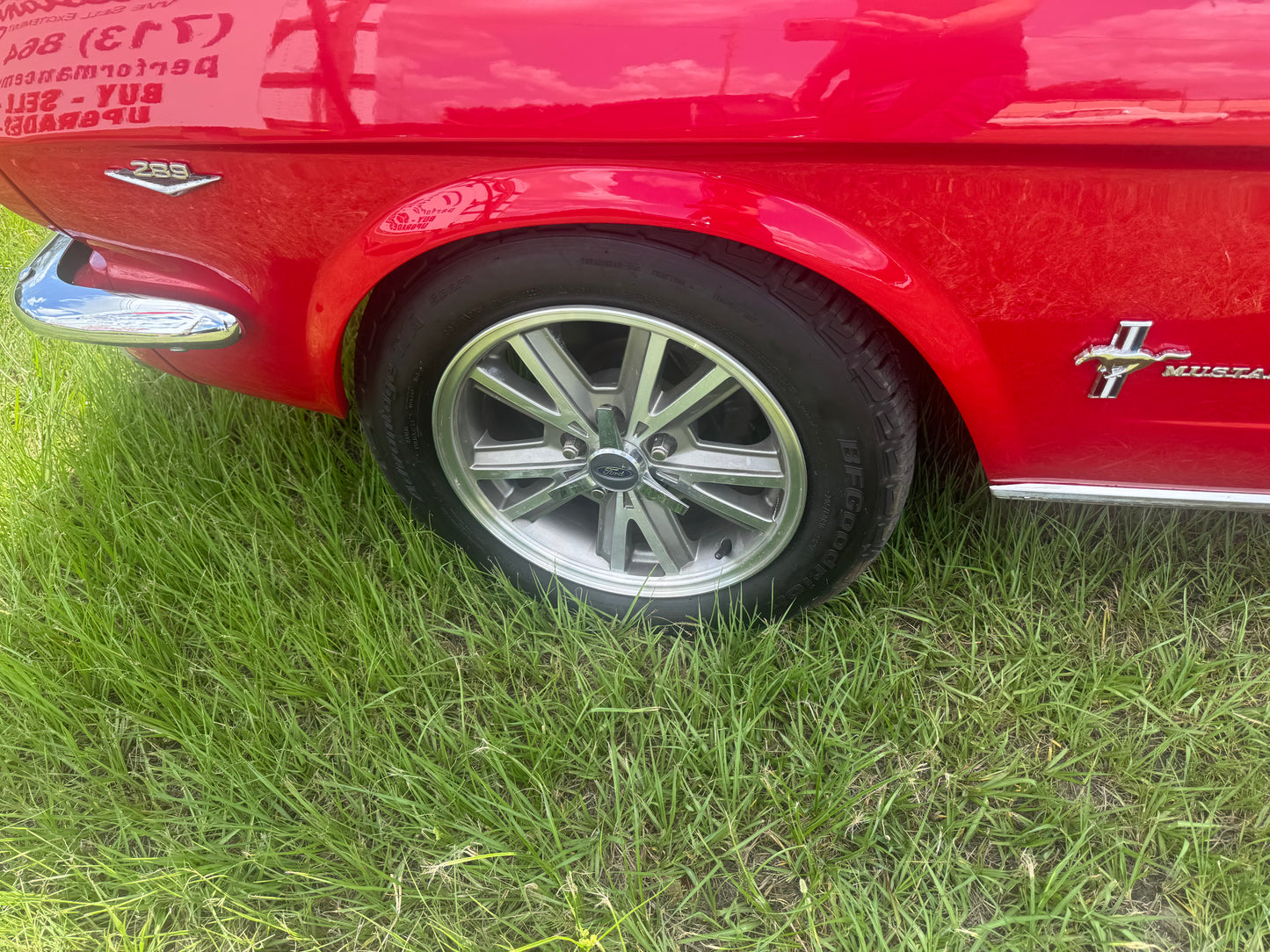 1966 Ford Mustang Coupe Red