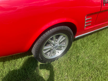 1966 Ford Mustang Coupe Red