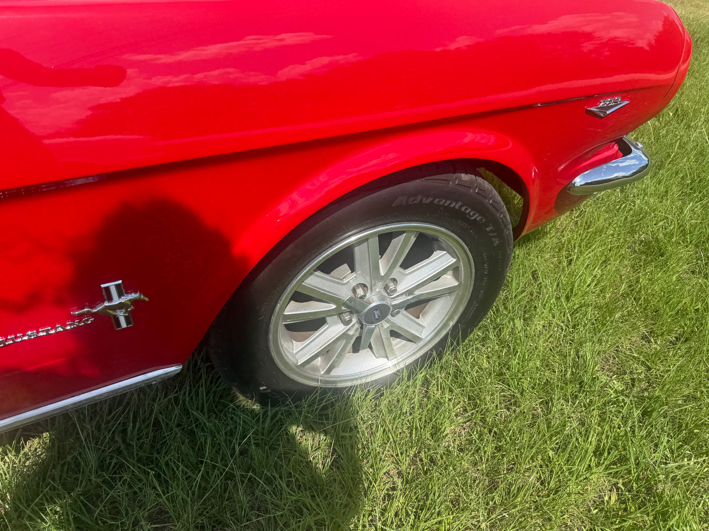 1966 Ford Mustang Coupe Red