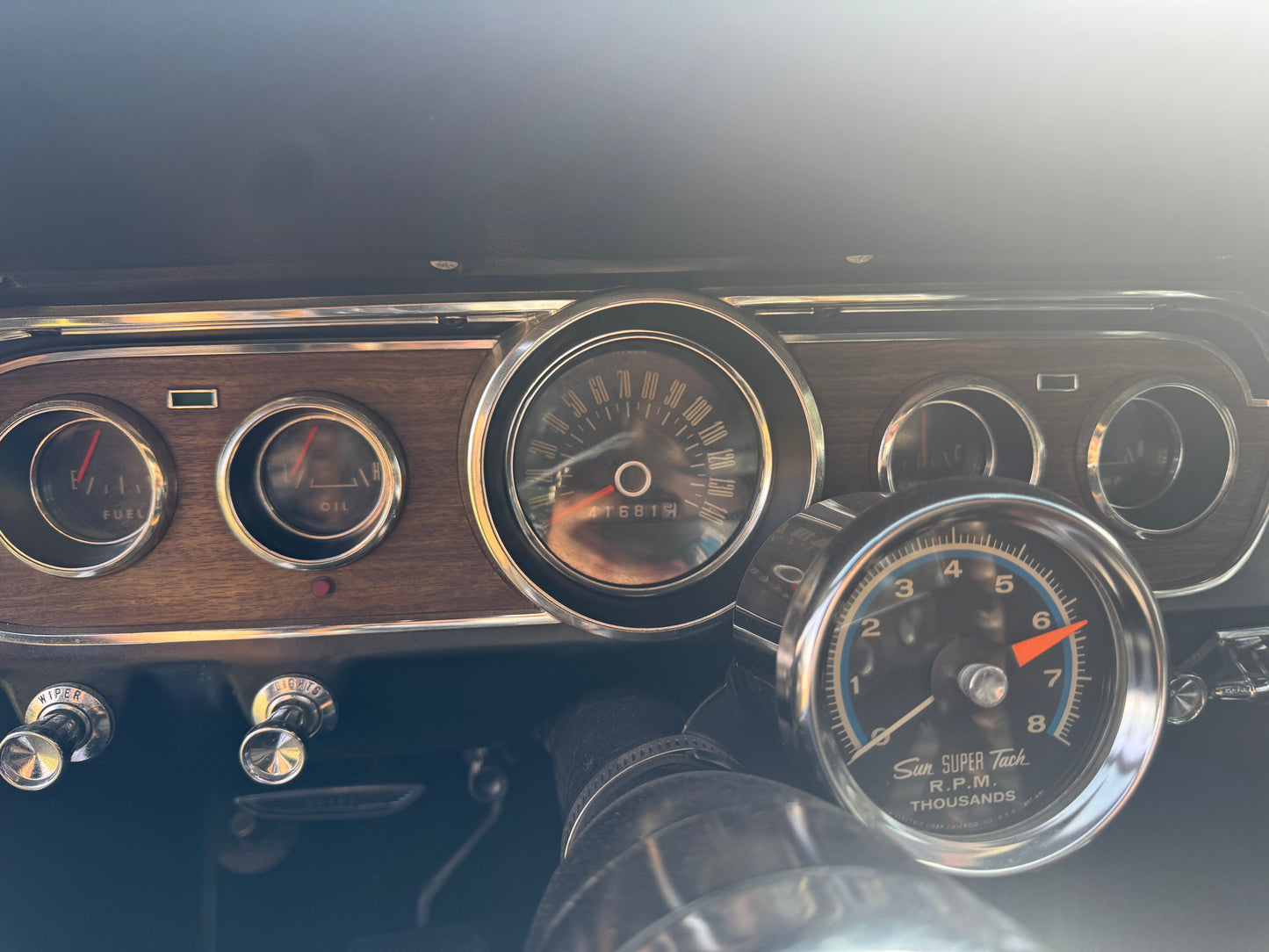 1966 Mustang Coupe Silver