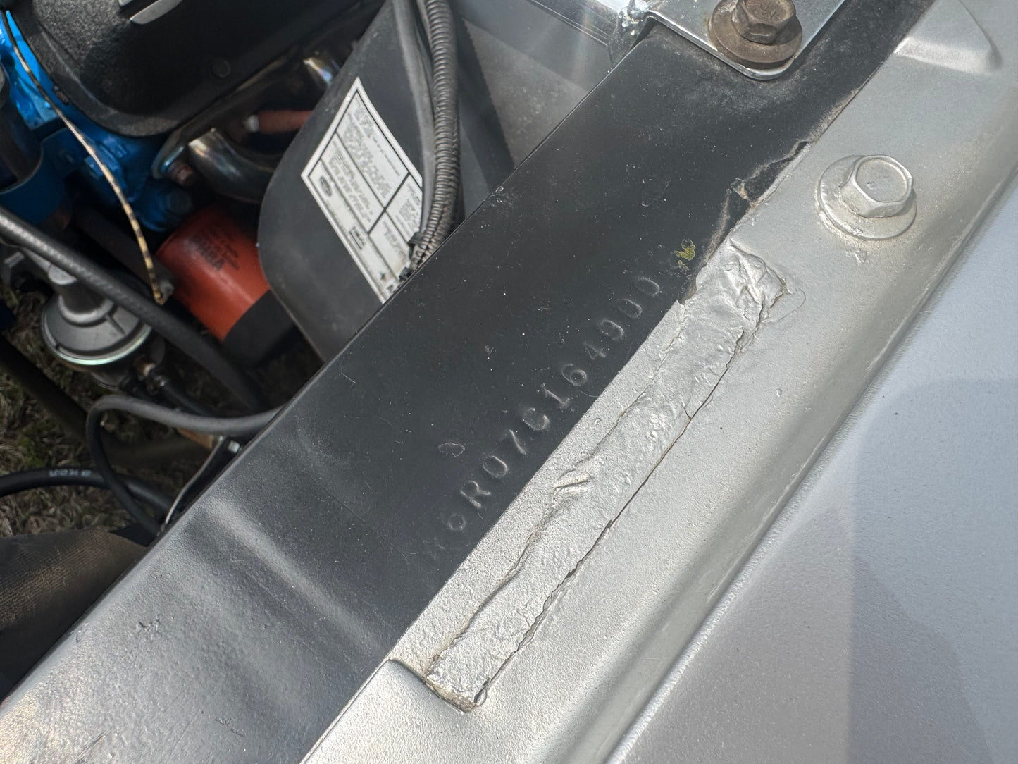 1966 Mustang Coupe Silver