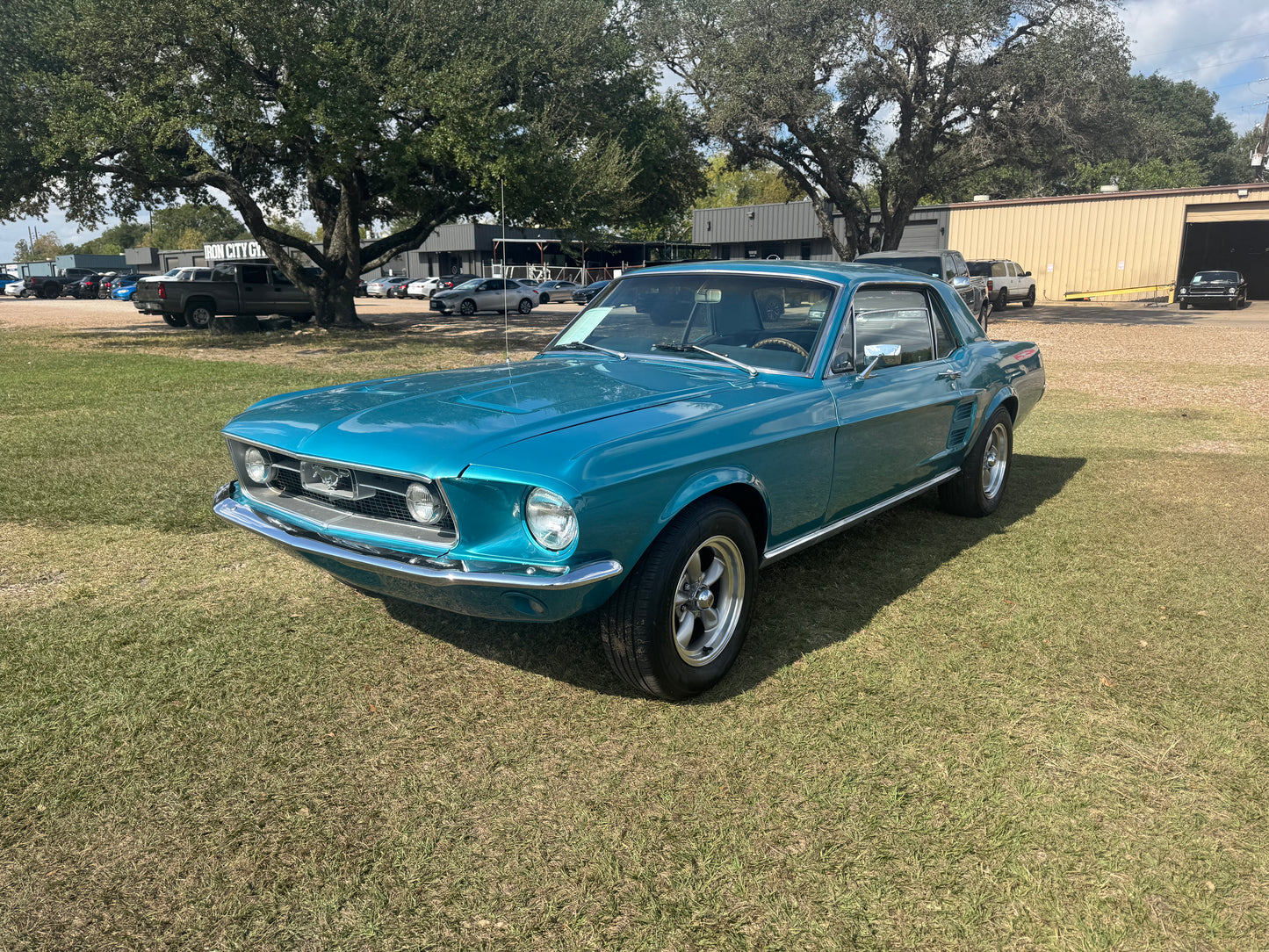 67 Mustang Tahoe Turquoise