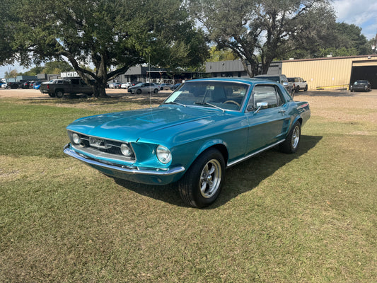67 Mustang Tahoe Turquoise