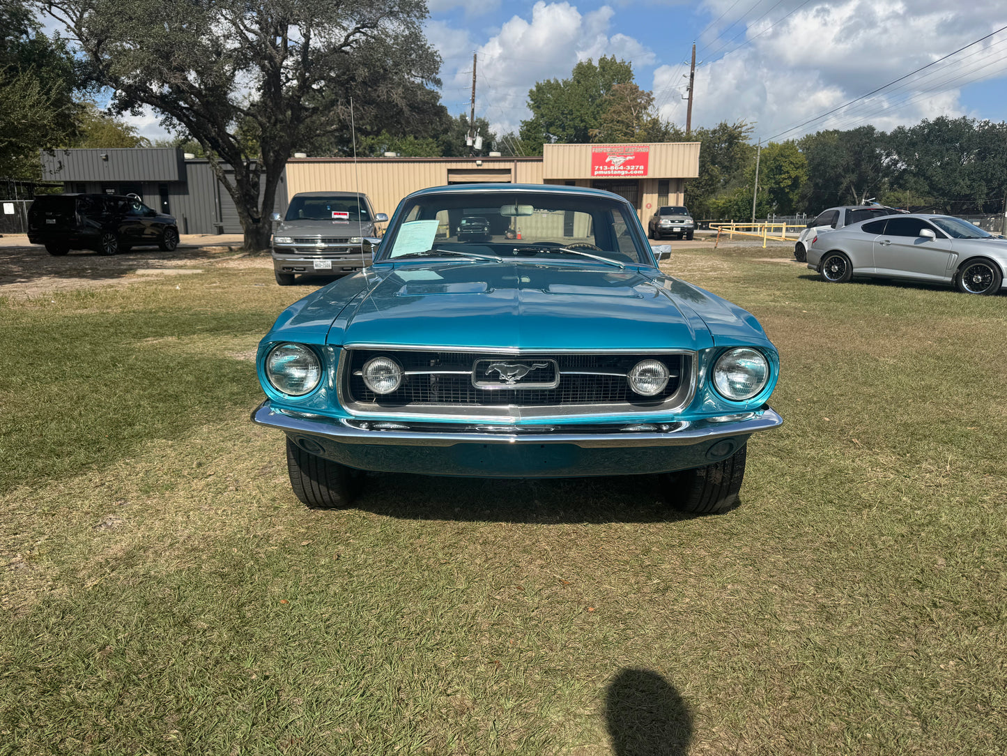 67 Mustang Tahoe Turquoise
