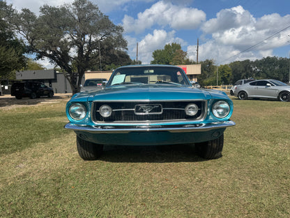 67 Mustang Tahoe Turquoise