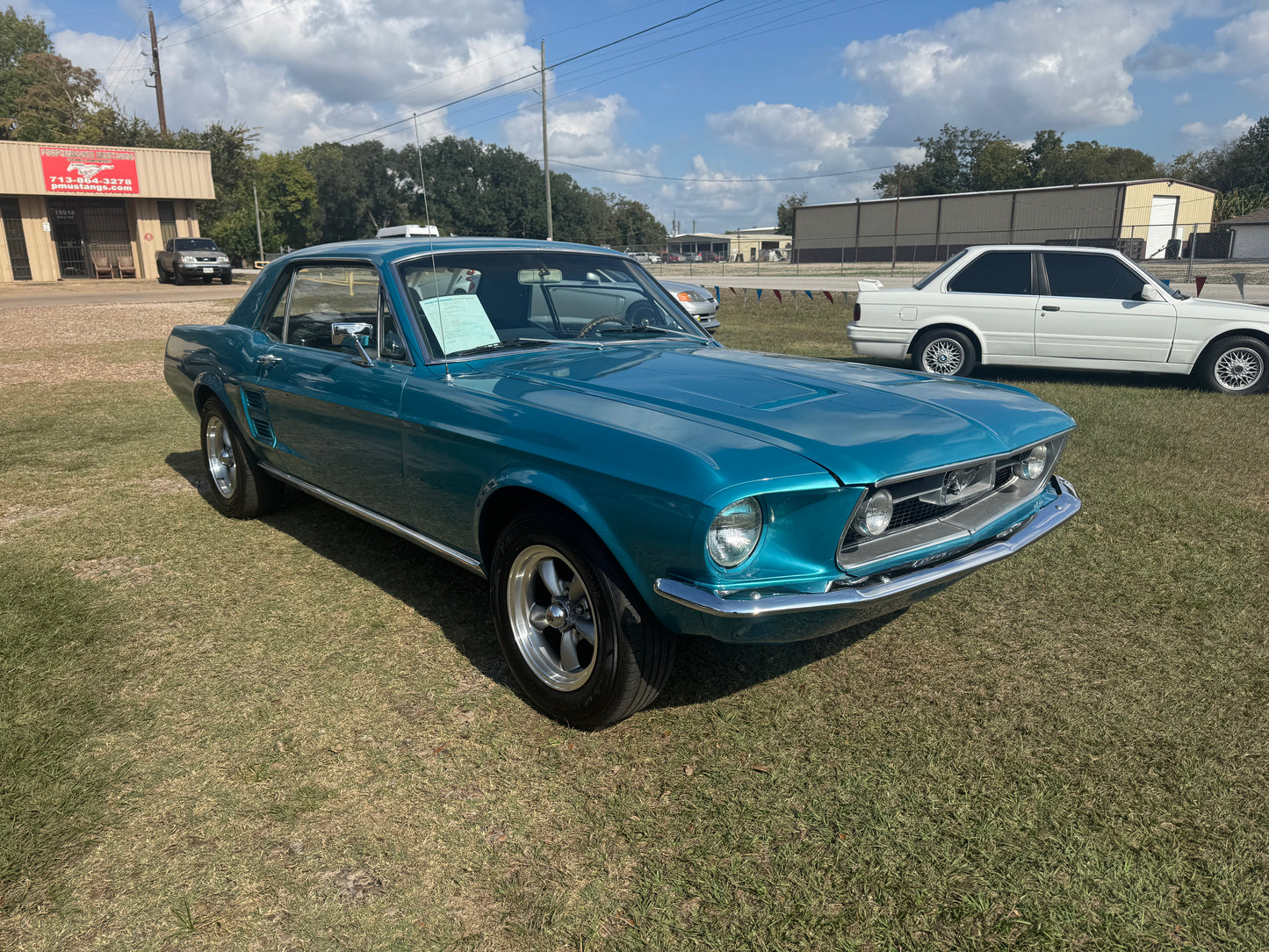 67 Mustang Tahoe Turquoise