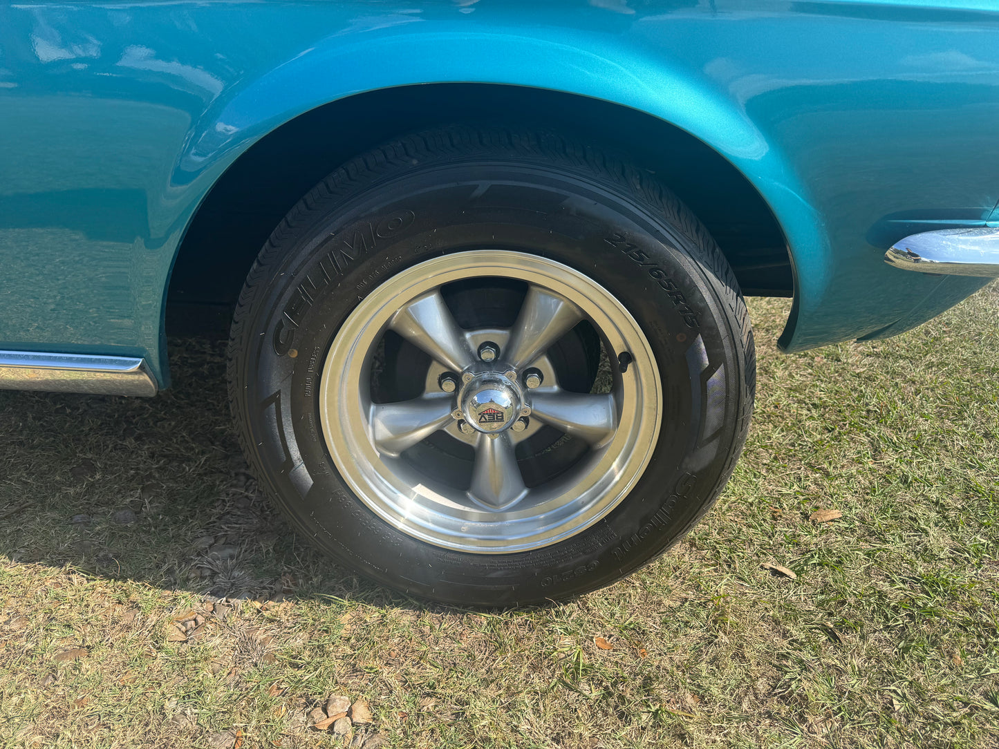67 Mustang Tahoe Turquoise