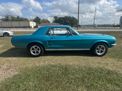 67 Mustang Tahoe Turquoise