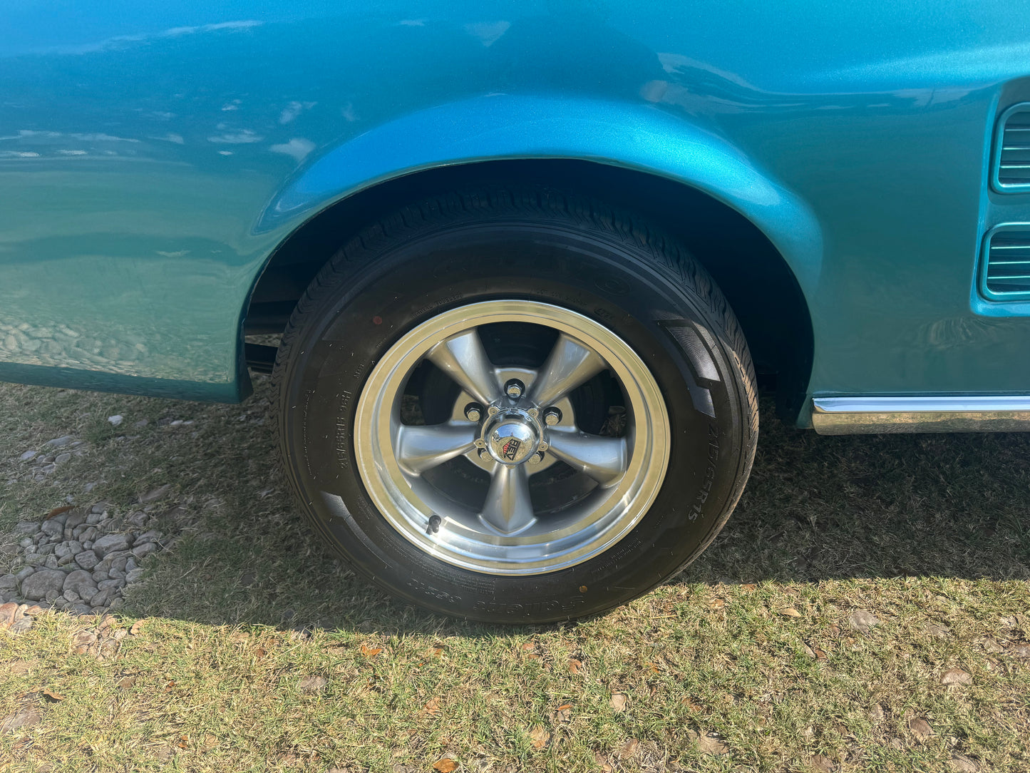 67 Mustang Tahoe Turquoise