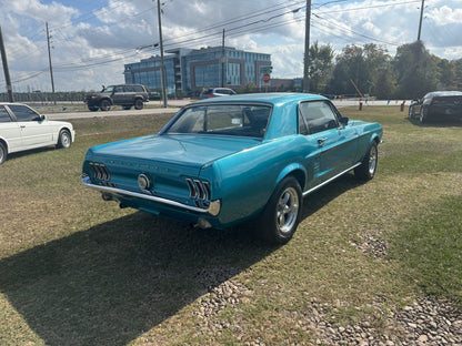 67 Mustang Tahoe Turquoise