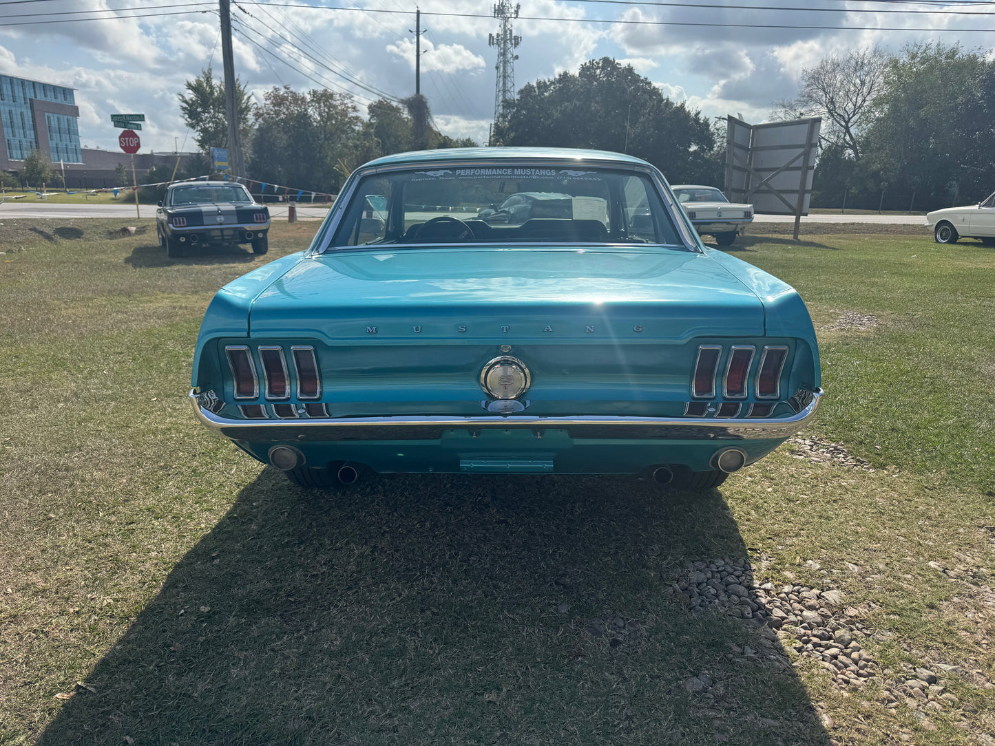 67 Mustang Tahoe Turquoise