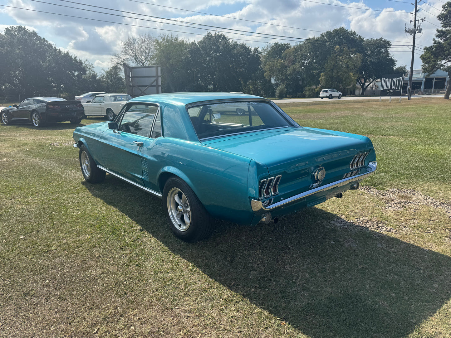 67 Mustang Tahoe Turquoise