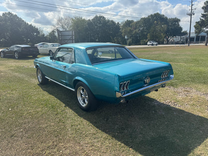 67 Mustang Tahoe Turquoise