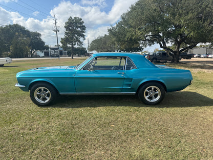 67 Mustang Tahoe Turquoise