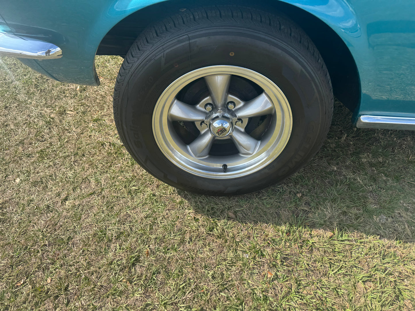 67 Mustang Tahoe Turquoise