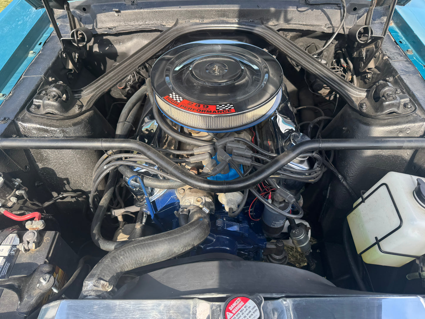 67 Mustang Tahoe Turquoise