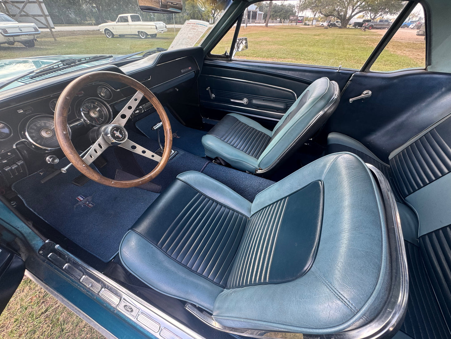 67 Mustang Tahoe Turquoise