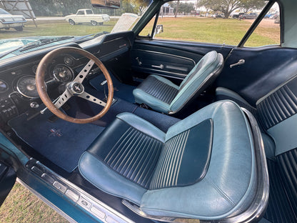 67 Mustang Tahoe Turquoise