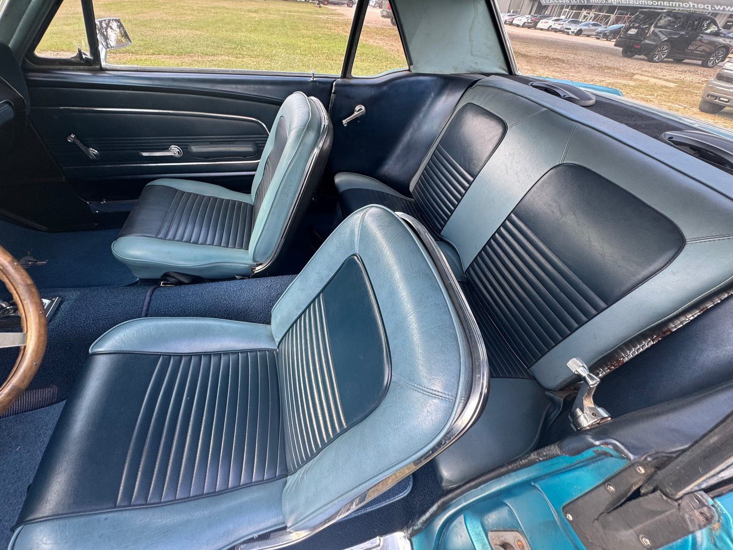 67 Mustang Tahoe Turquoise