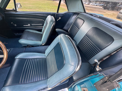 67 Mustang Tahoe Turquoise