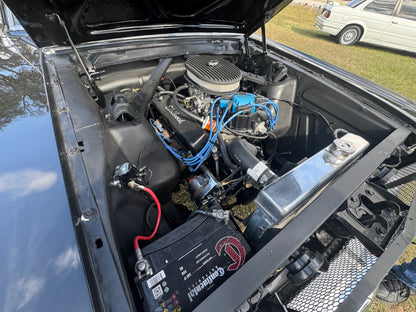 1965 Mustang Black Gray Stripes