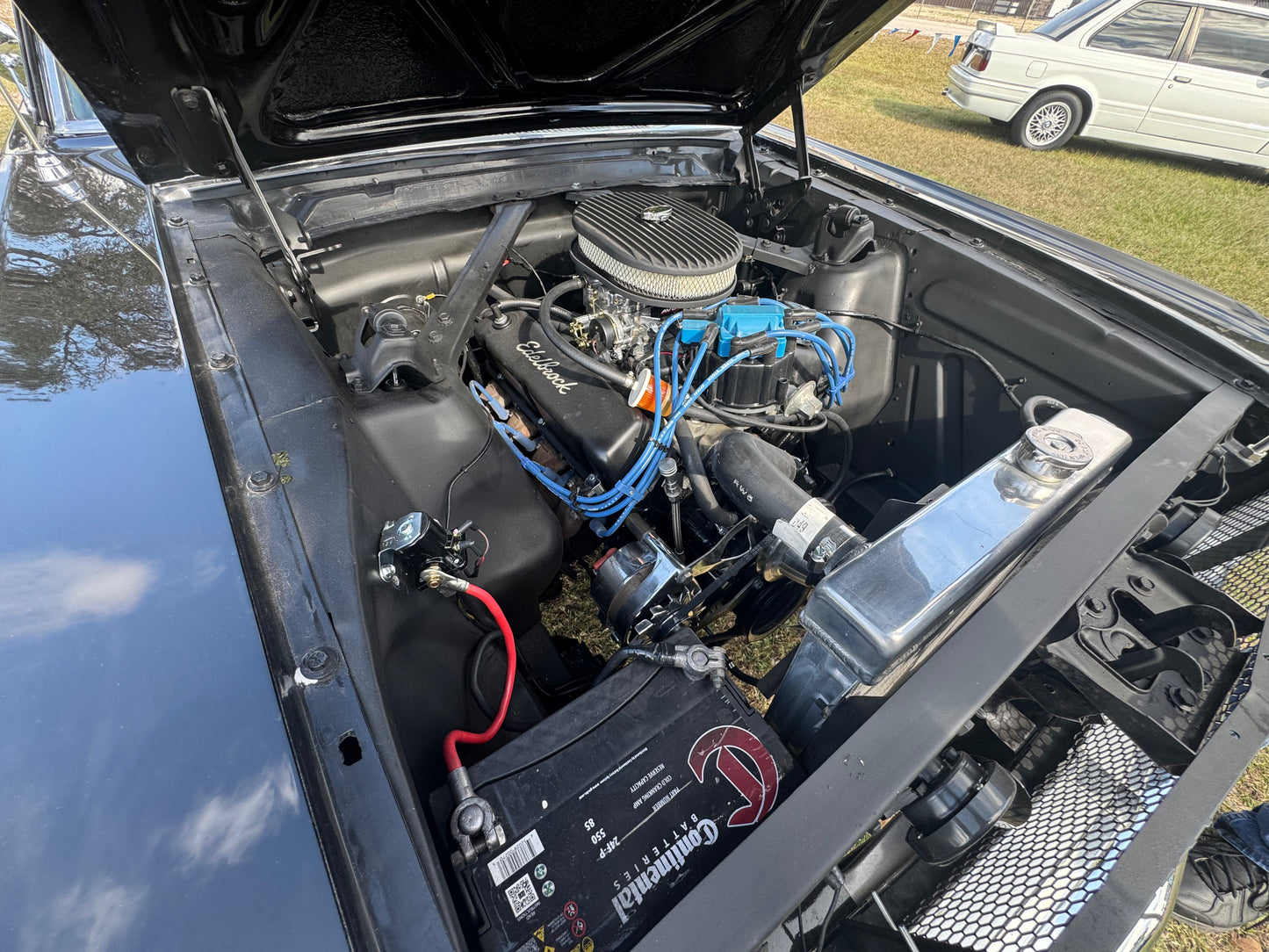 1965 Mustang Black Gray Stripes