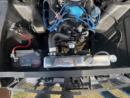 1965 Mustang Black Gray Stripes