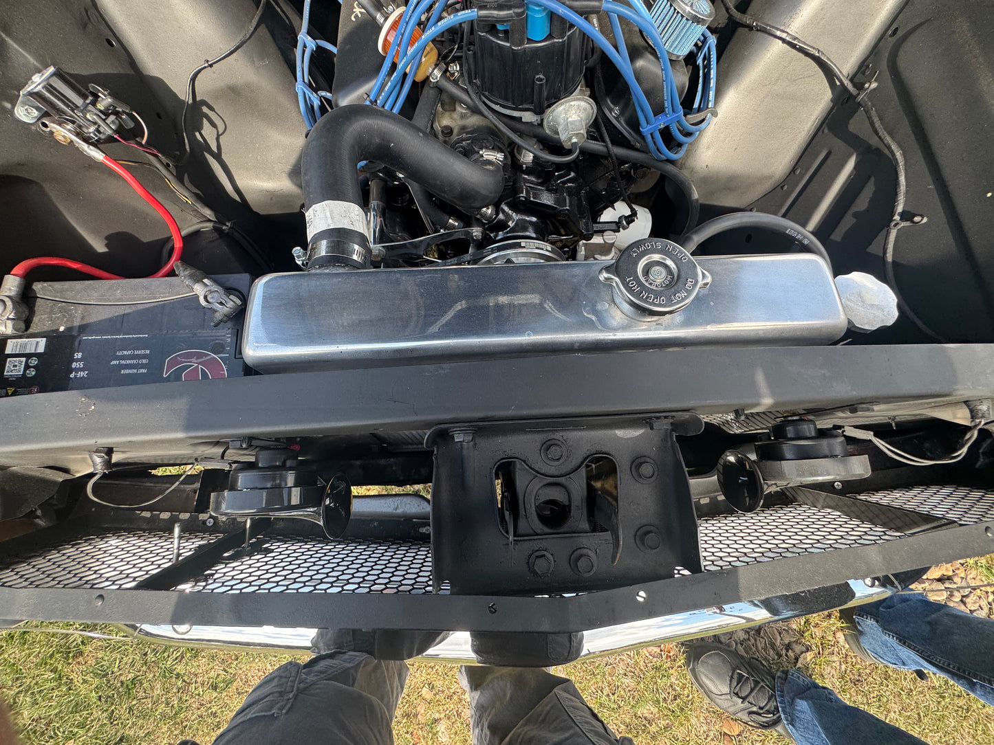 1965 Mustang Black Gray Stripes