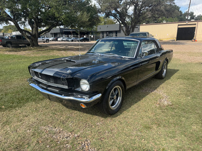 1965 Mustang Black Gray Stripes
