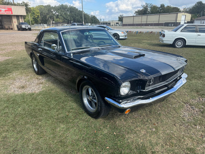 1965 Mustang Black Gray Stripes