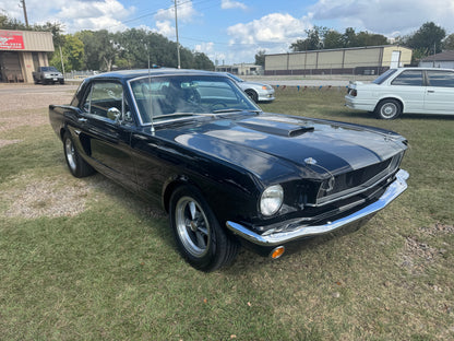 1965 Mustang Black Gray Stripes