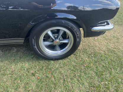 1965 Mustang Black Gray Stripes