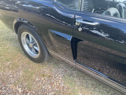 1965 Mustang Black Gray Stripes