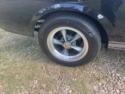 1965 Mustang Black Gray Stripes
