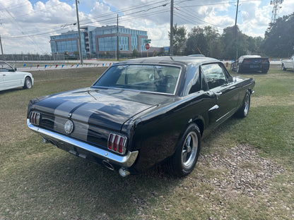 1965 Mustang Black Gray Stripes