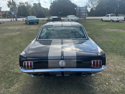 1965 Mustang Black Gray Stripes